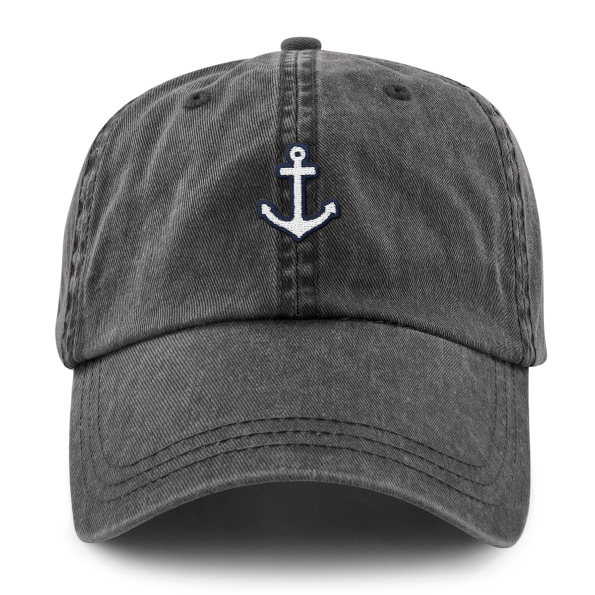 Mini Anchor Washed Dad Hat