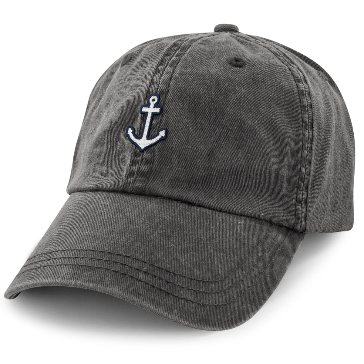 Mini Anchor Washed Dad Hat