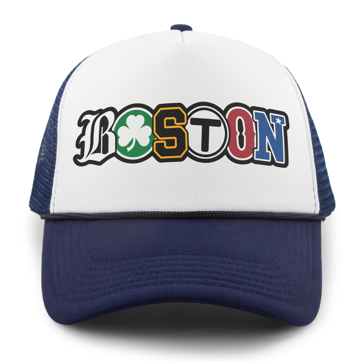 Boston Townie Pride Printed Foam Trucker Hat