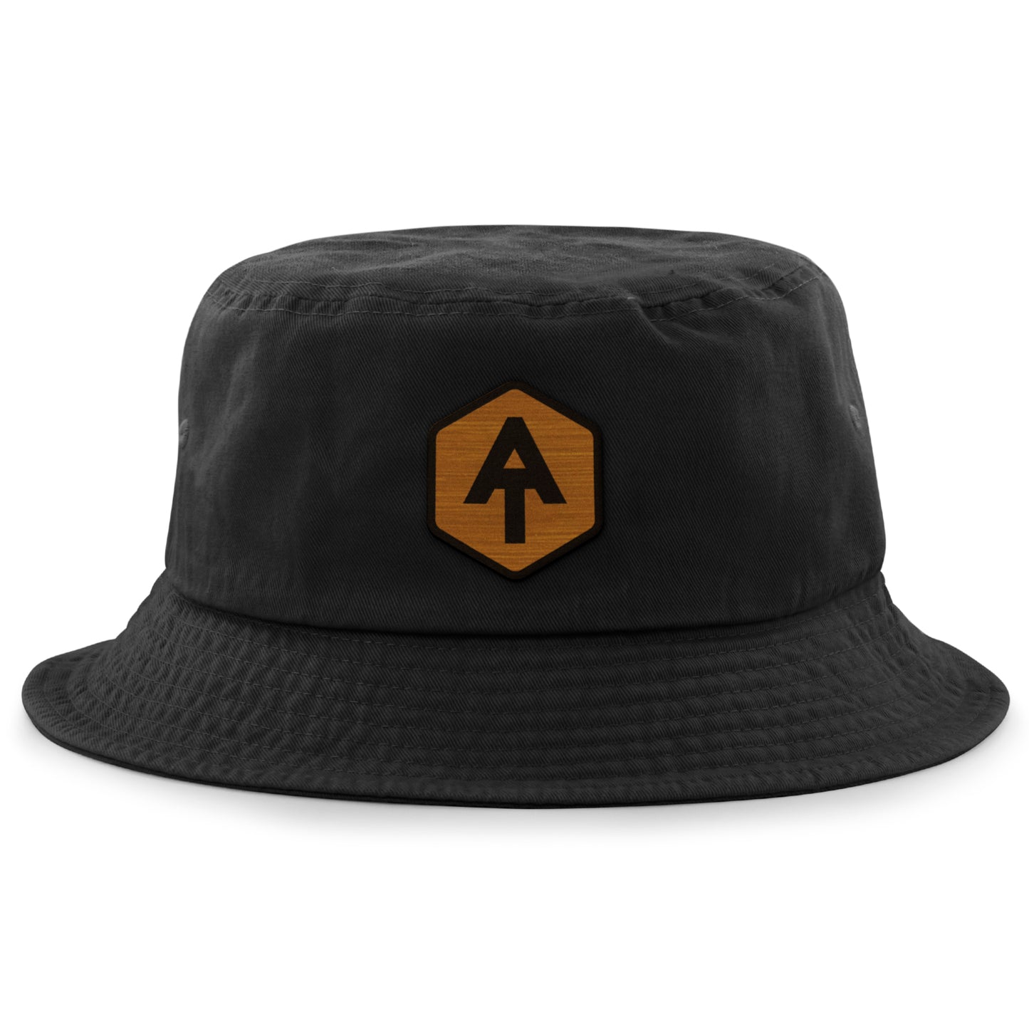 Appalachian Trail Wood Grain Patch Bucket Hat