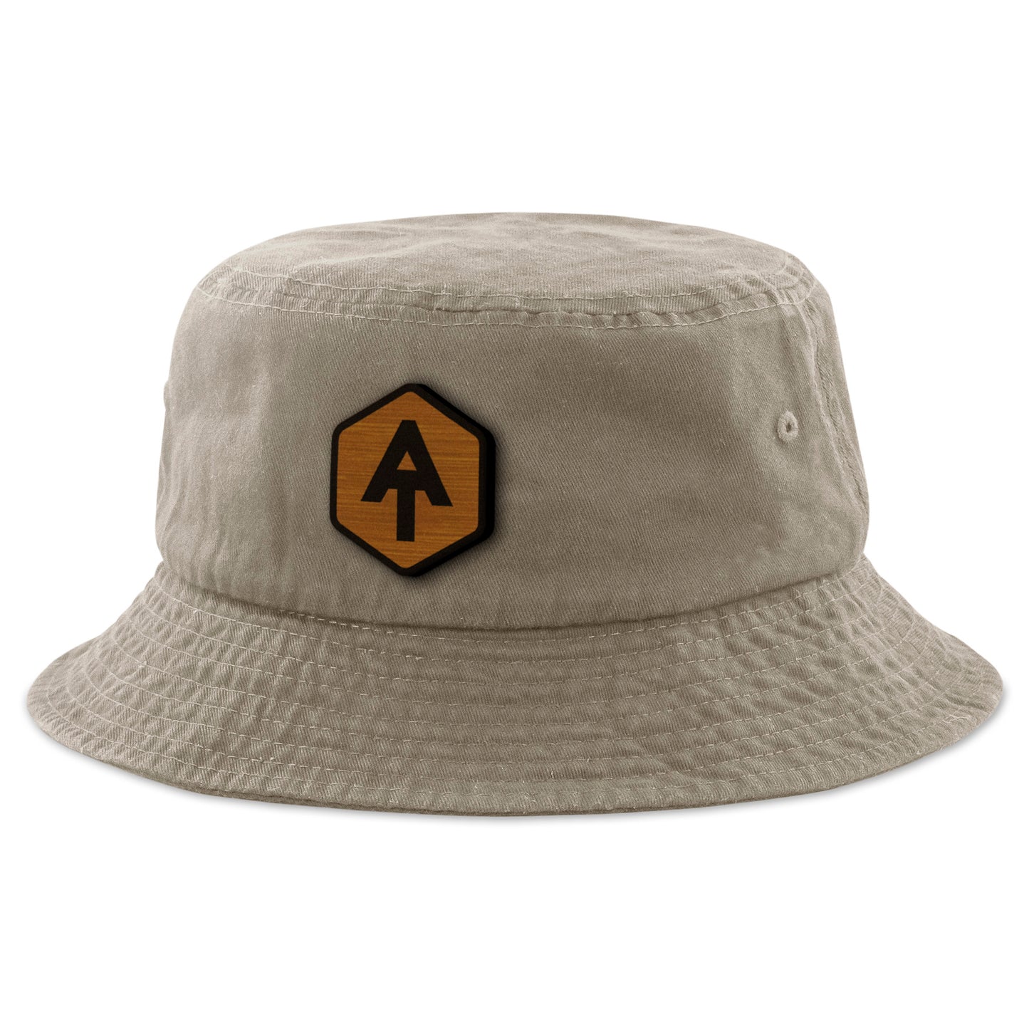 Appalachian Trail Wood Grain Patch Bucket Hat