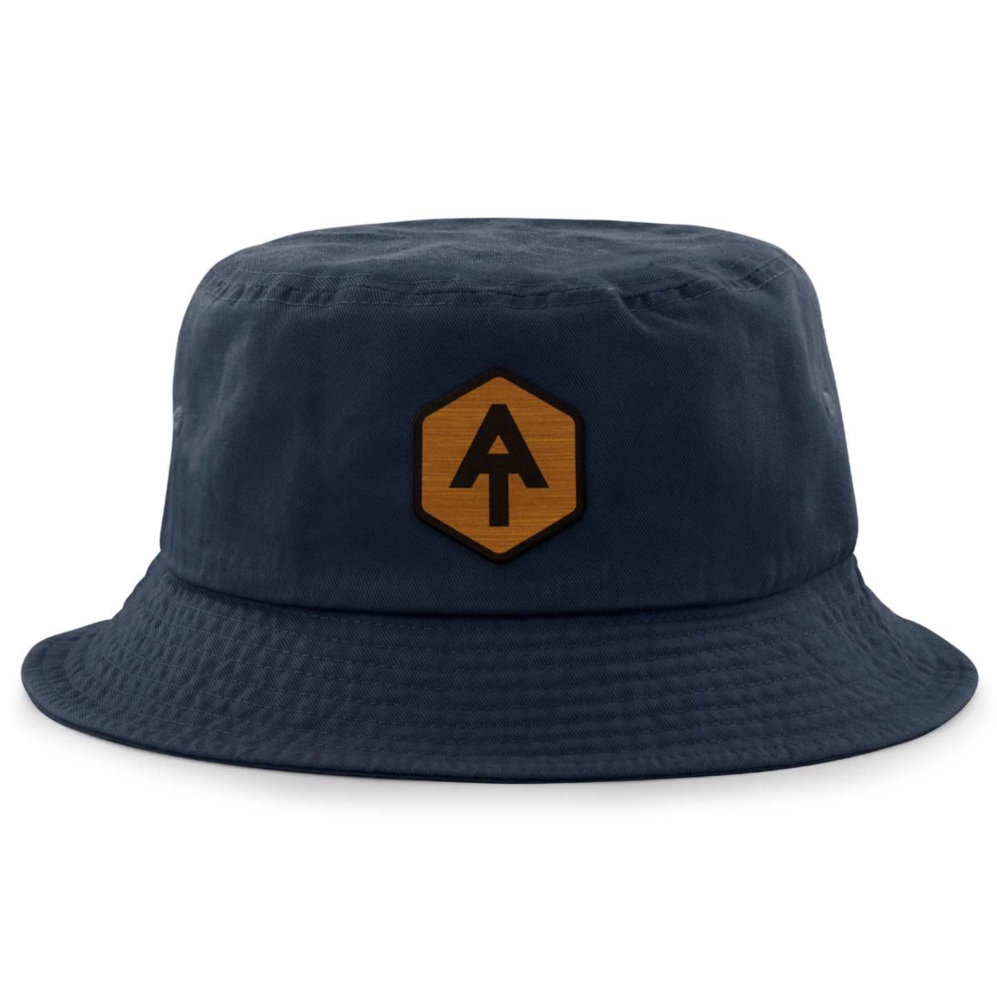 Appalachian Trail Wood Grain Patch Bucket Hat