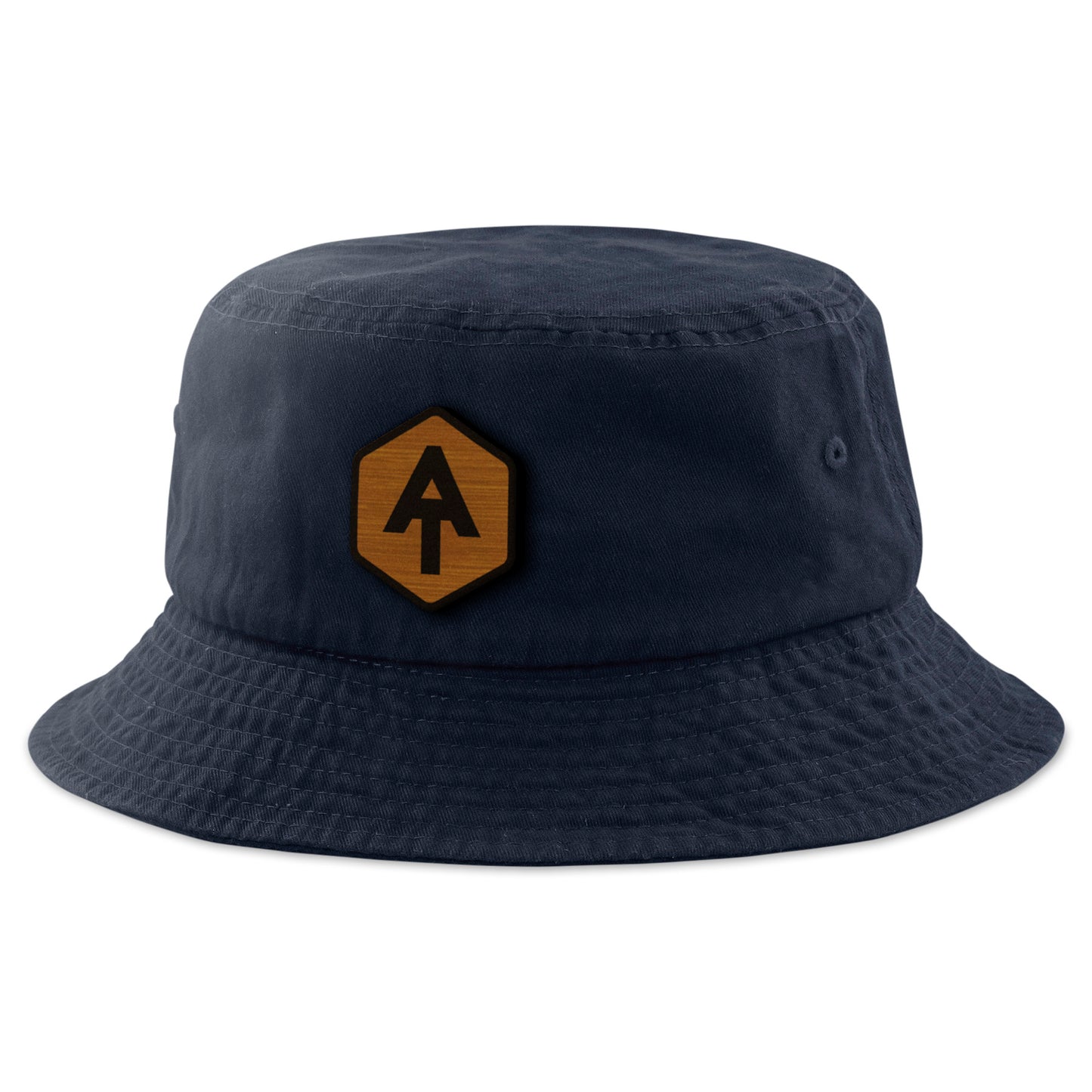 Appalachian Trail Wood Grain Patch Bucket Hat