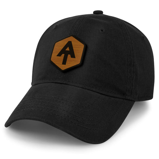 Appalachian Trail Wood Grain Patch Dad Hat