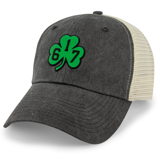 617 Shamrock PVC Patch Relaxed Trucker