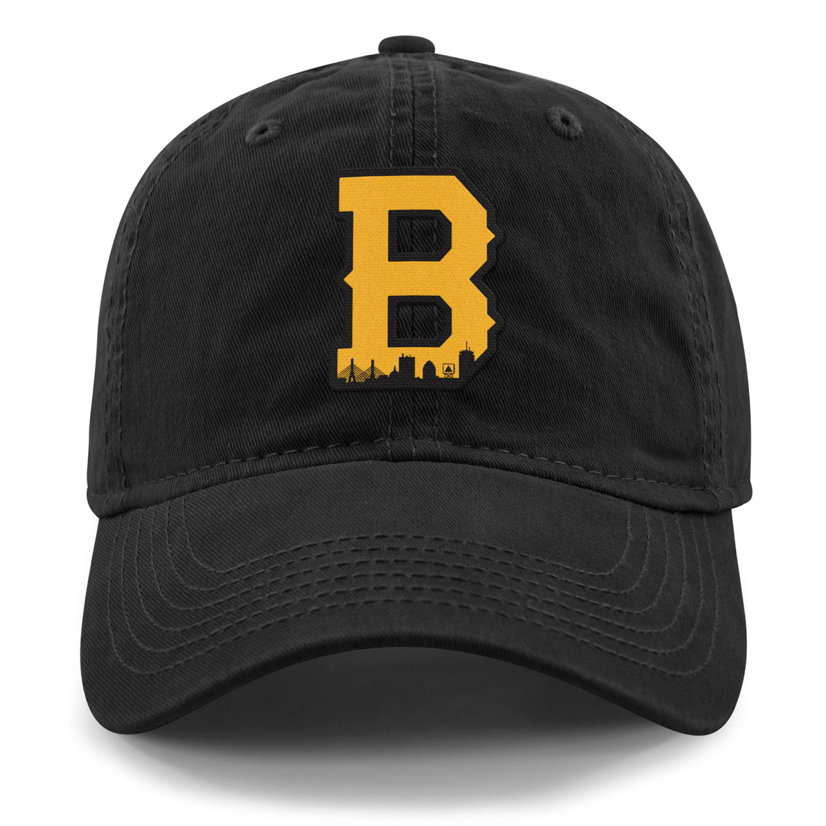 Boston B Skyline Black & Gold Dad Hat