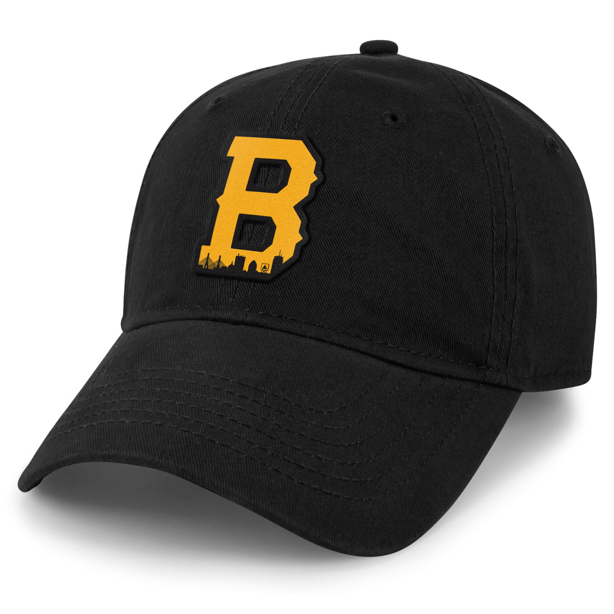 Boston B Skyline Black & Gold Dad Hat