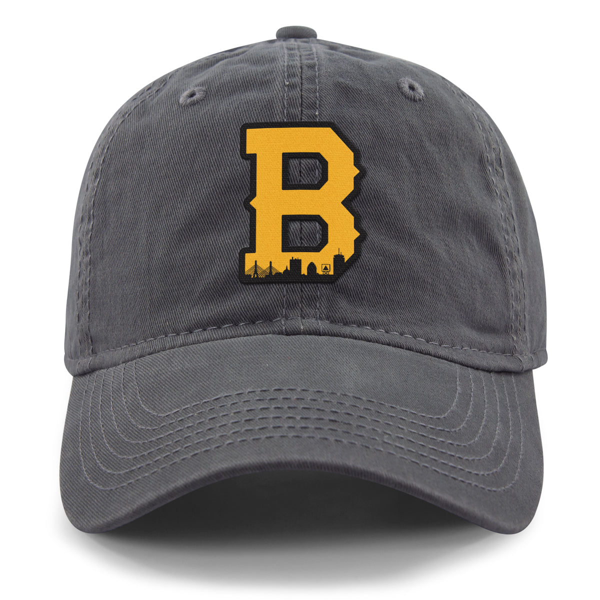 Boston B Skyline Black & Gold Dad Hat