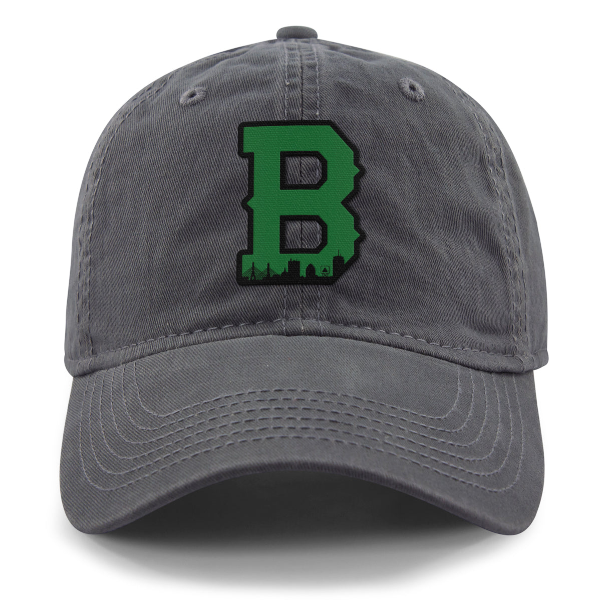 Boston B Green Skyline Dad Hat