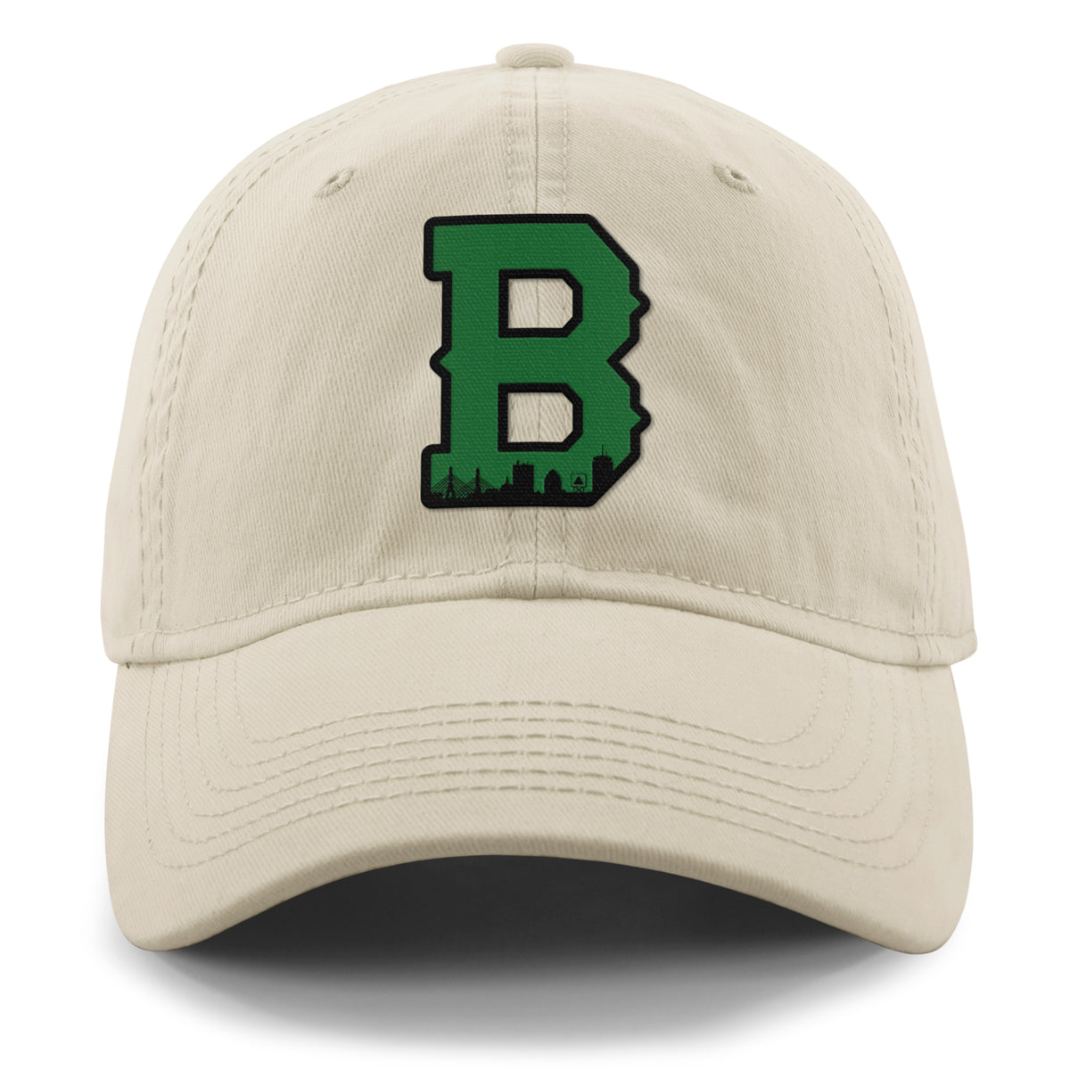 Boston B Green Skyline Dad Hat