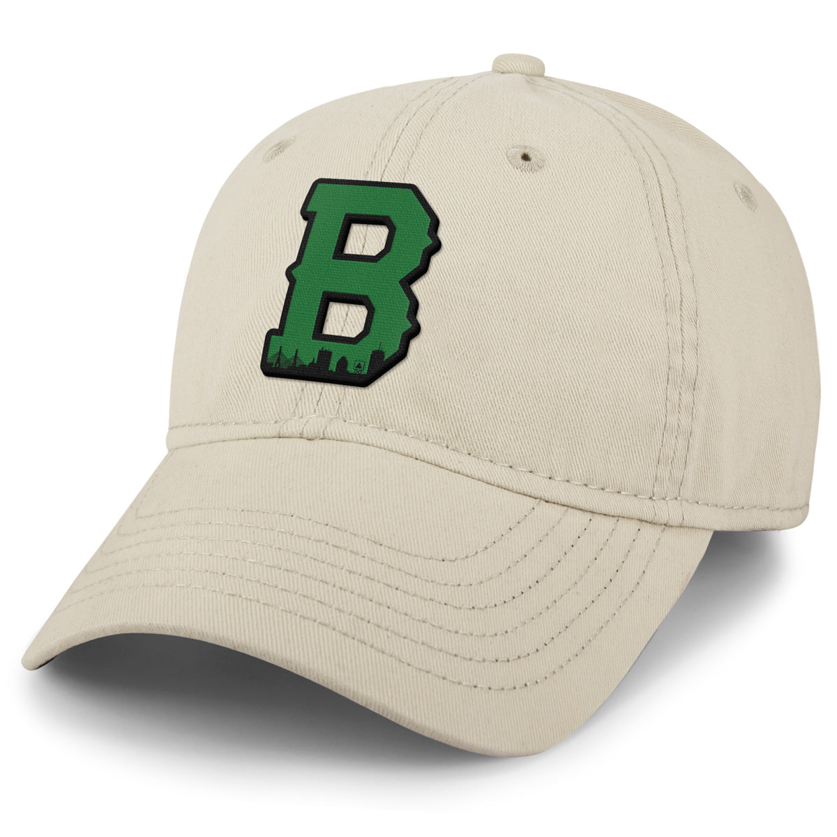 Boston B Green Skyline Dad Hat