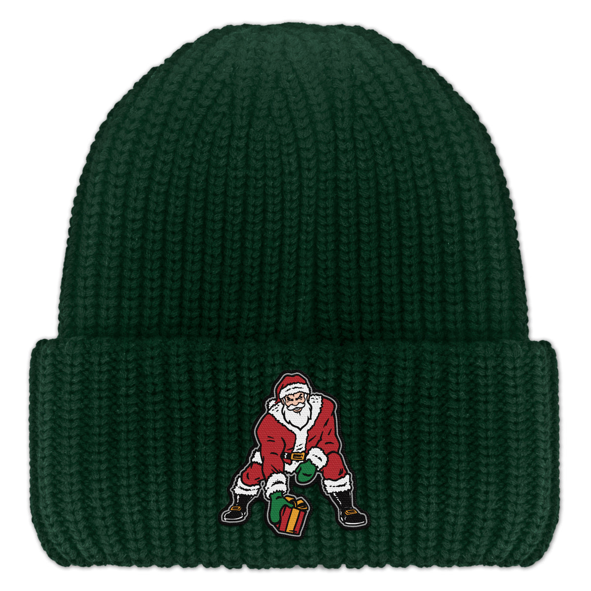 3 Point Stance Santa Chunky Knit