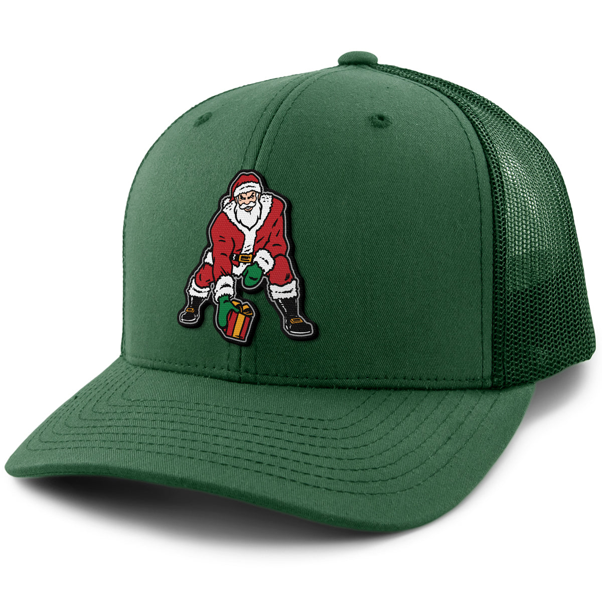 3 Point Stance Santa Classic Snapback Trucker