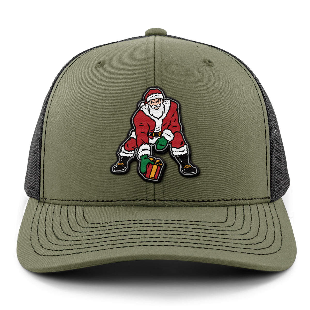 3 Point Stance Santa Classic Snapback Trucker