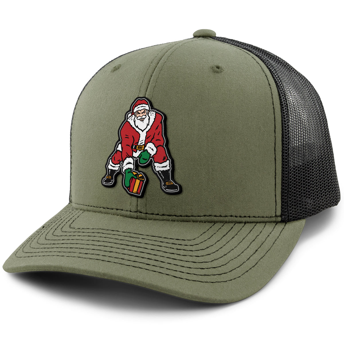 3 Point Stance Santa Classic Snapback Trucker