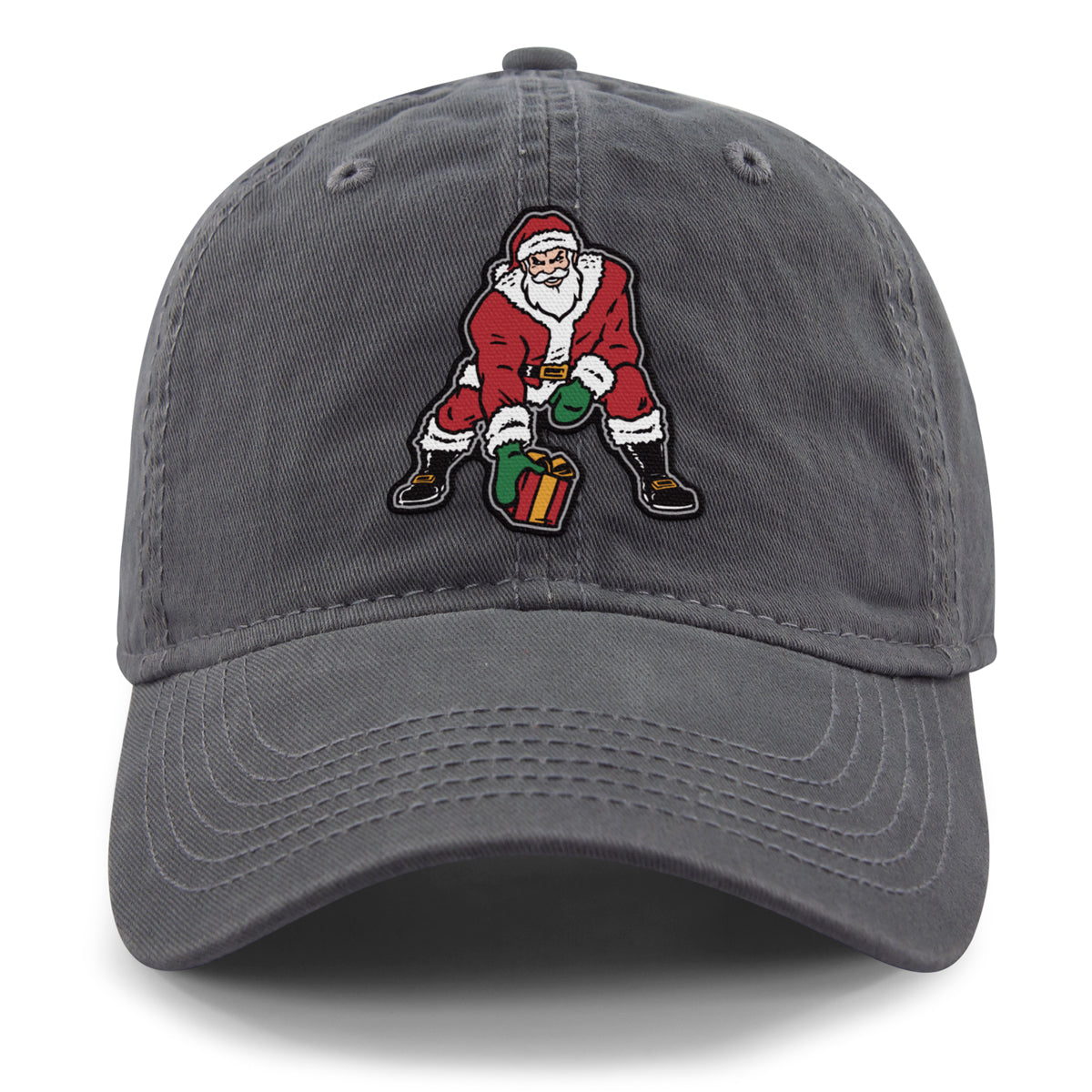 3 Point Stance Santa Dad Hat