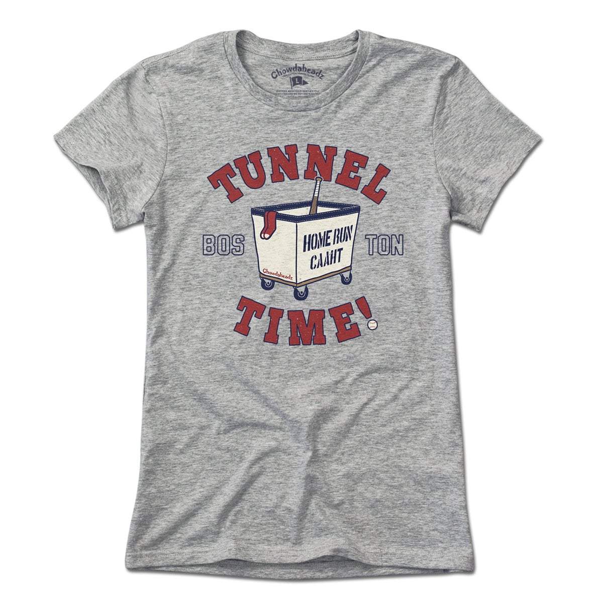 Tunnel Time Boston Baseball T-Shirt - Chowdaheadz