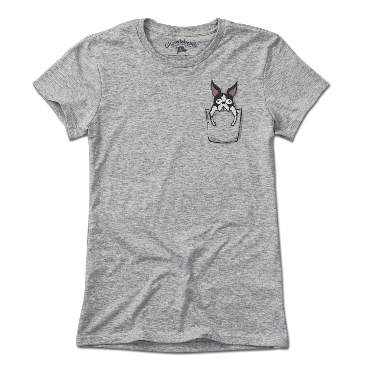 Pocket Terrier T-Shirt - Chowdaheadz