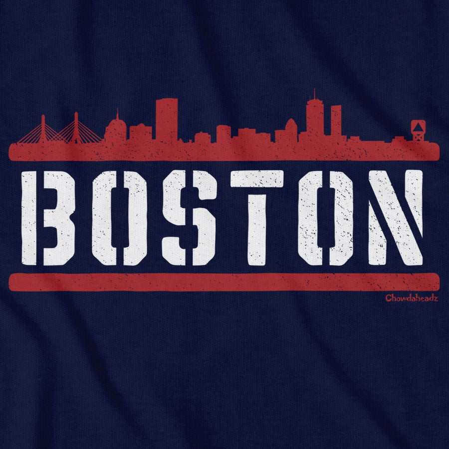 Wicked Awesome Boston Skyline T-Shirt – Chowdaheadz