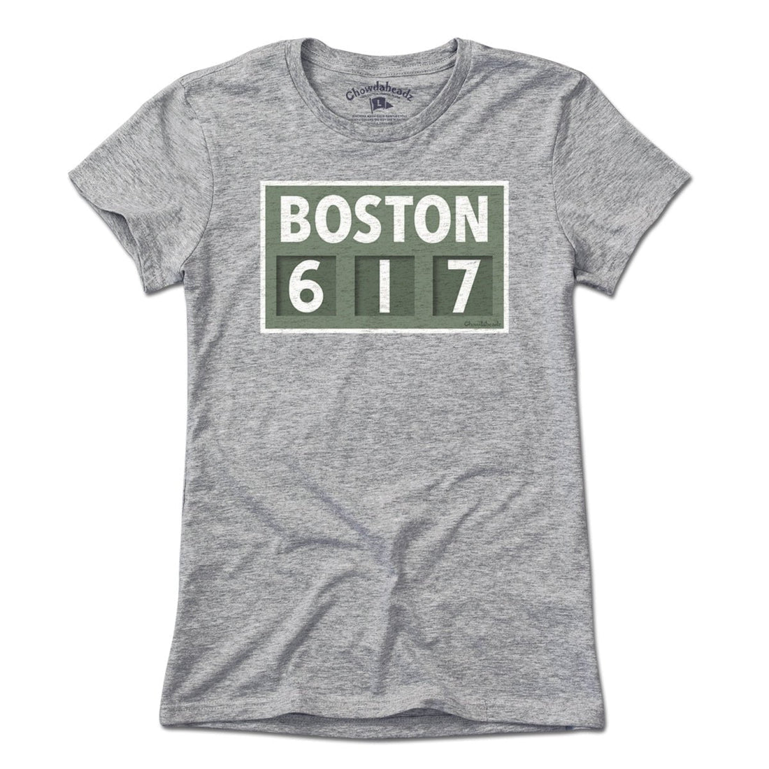 Chowdaheadz-T-Shirts Boston 617 Basketball T-Shirt