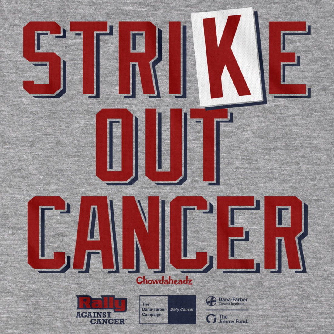 K cancer the jimmy fund Boston Red Sox shirt, hoodie, sweater, long sleeve  and tank top