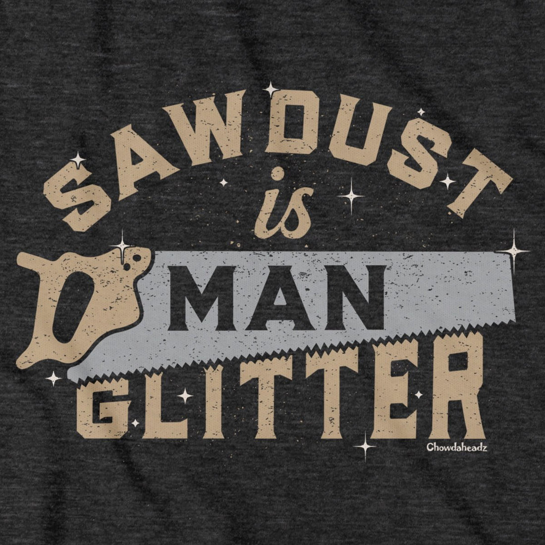 Gears Out Man Glitter Sawdust - Funny Gag Gift for Men - Proudly Made in America