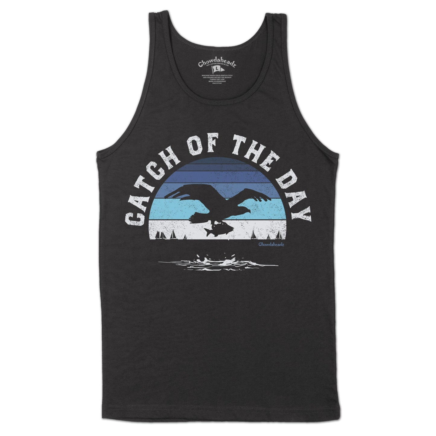 Catch of the Day Men's Tank Top - Chowdaheadz