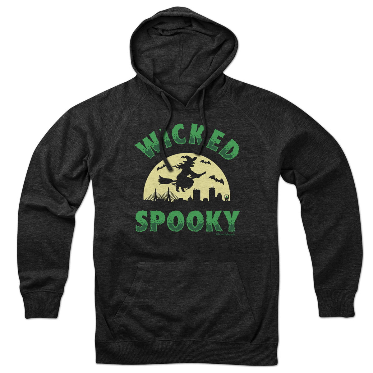 Wicked Spooky Witch Skyline Hoodie - Chowdaheadz