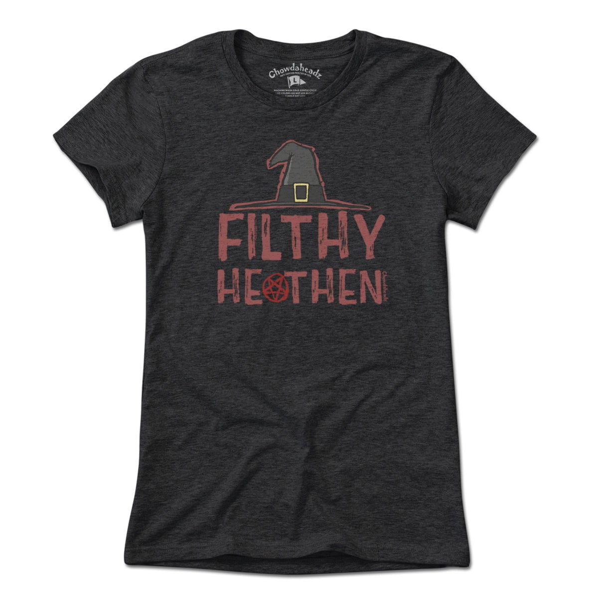 Filthy Heathen Charcoal T-Shirt – Chowdaheadz