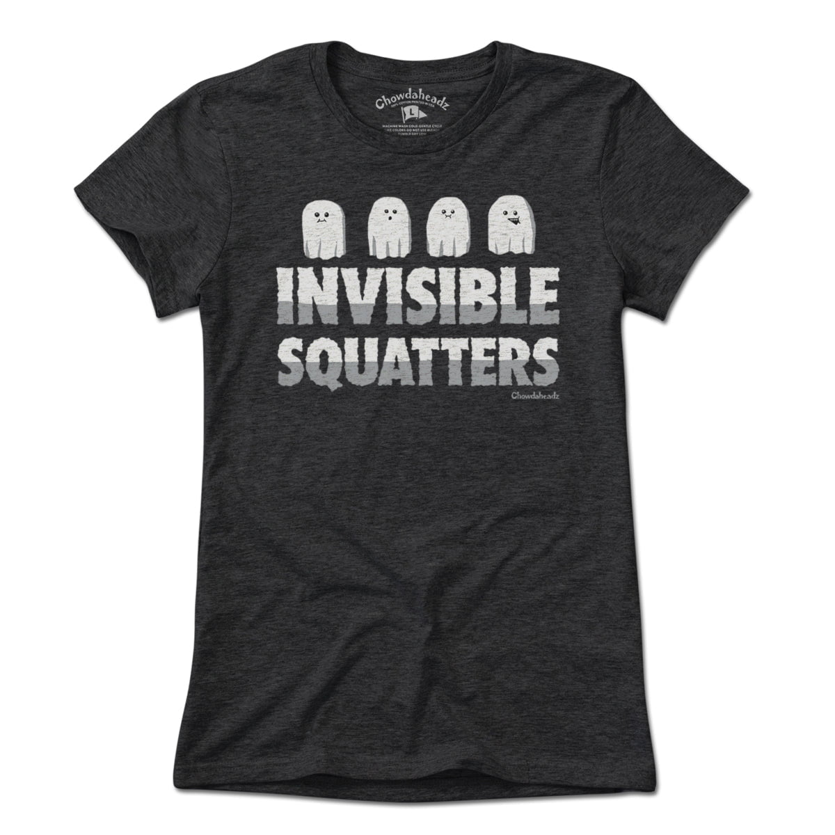 Invisible Squatters T-Shirt - Chowdaheadz