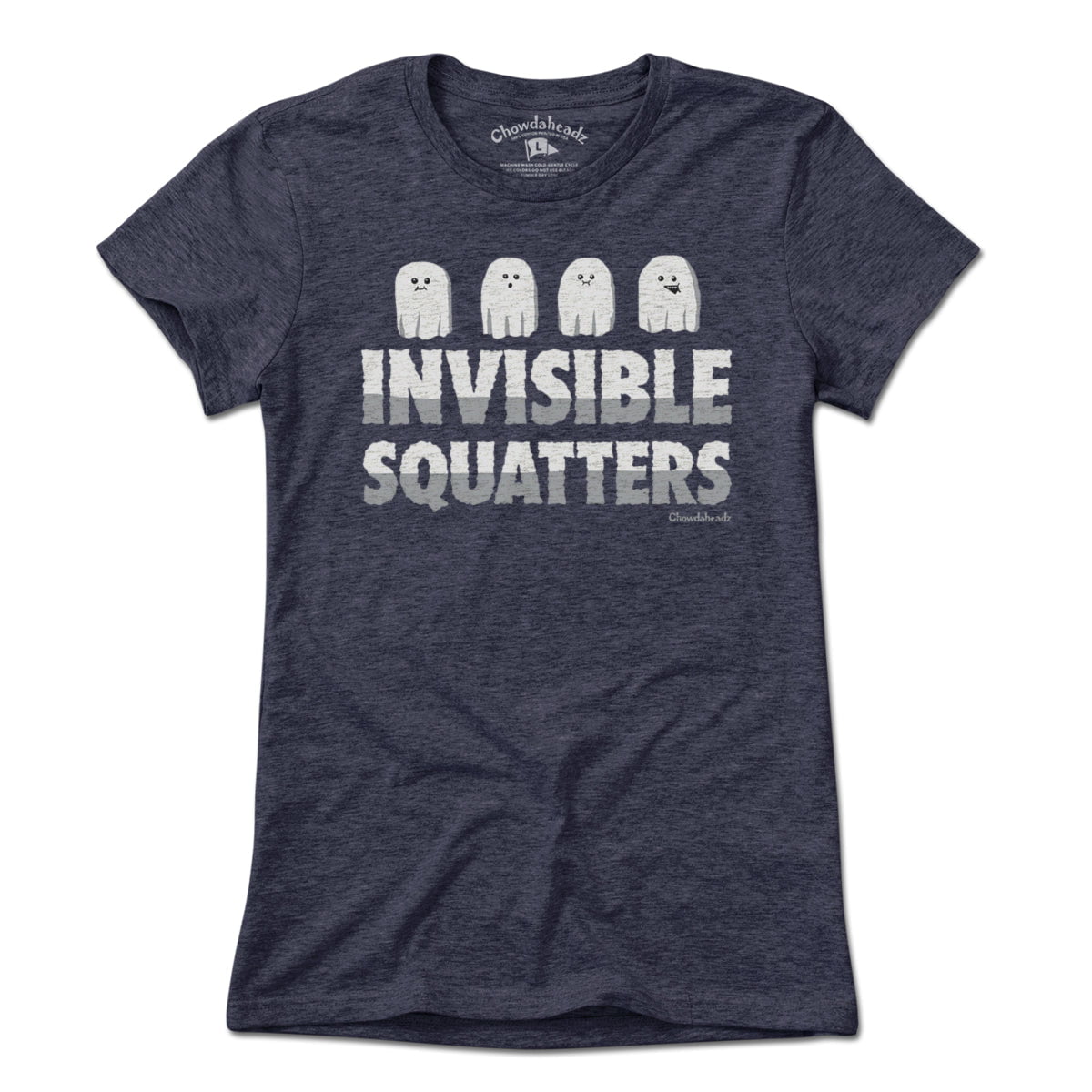 Invisible Squatters T-Shirt - Chowdaheadz