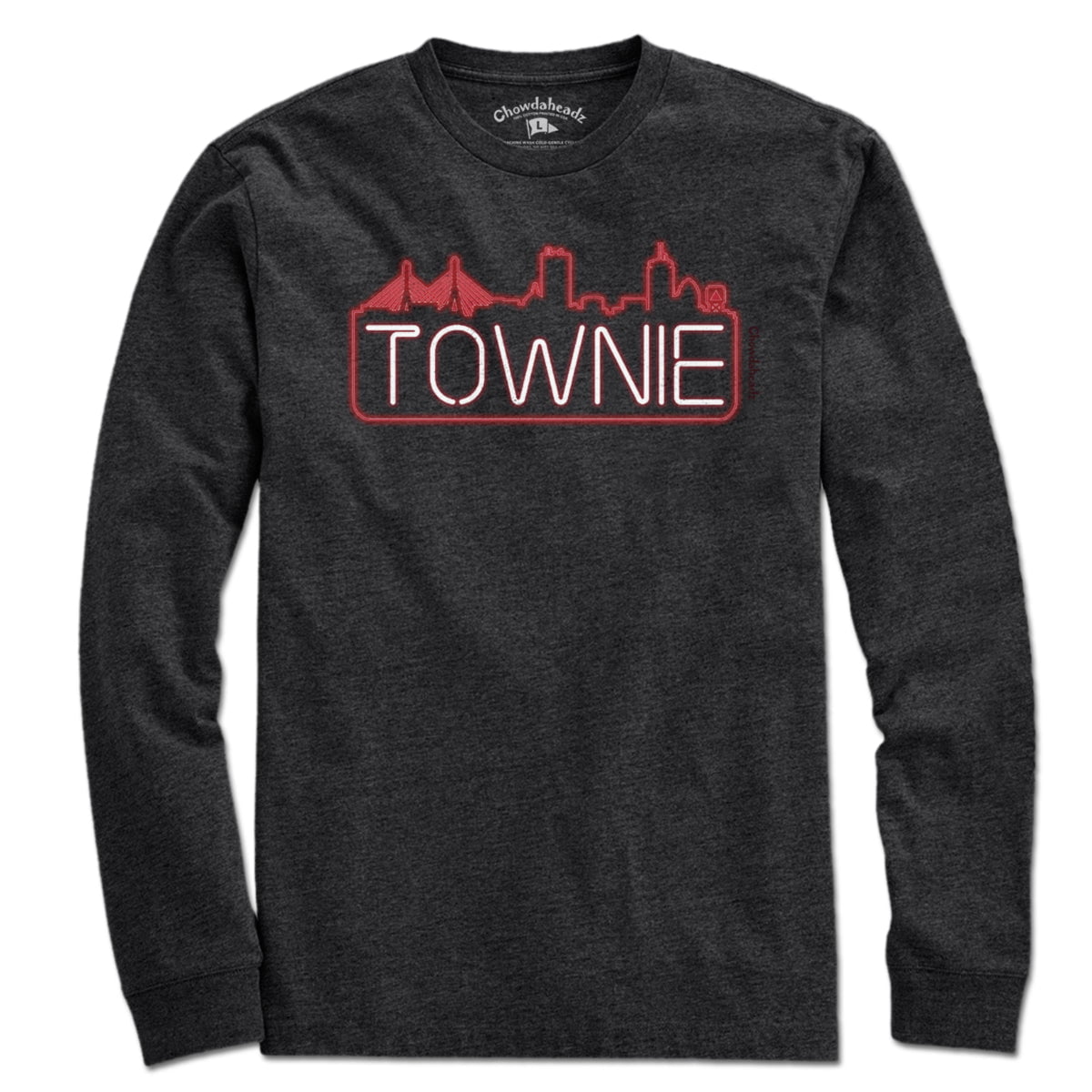 Townie Neon Sign T-Shirt - Chowdaheadz