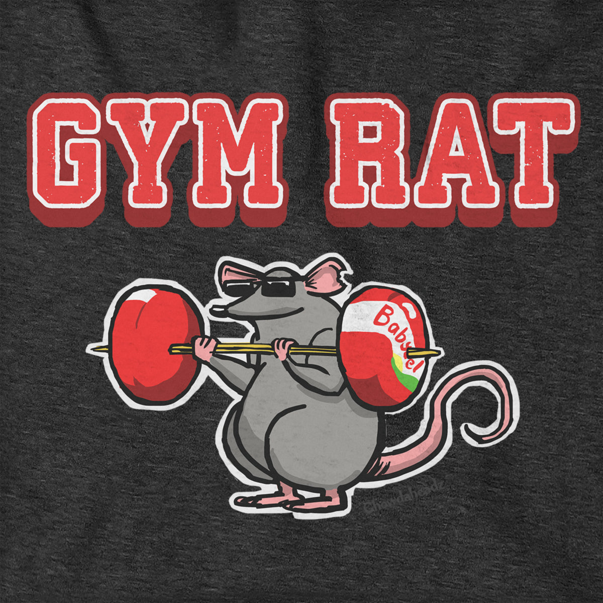 Gym Rat Hoodie Chowdaheadz