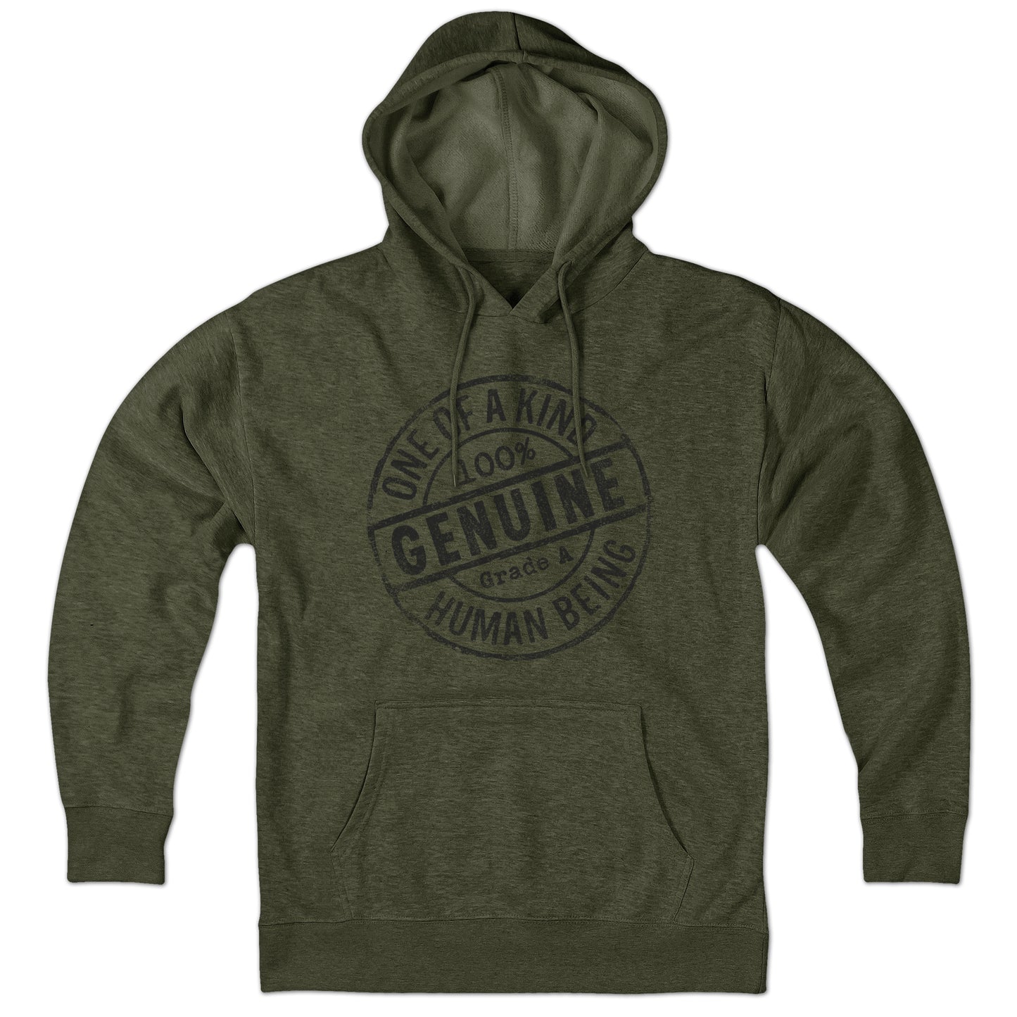 Genuine Human Being Hoodie - Chowdaheadz