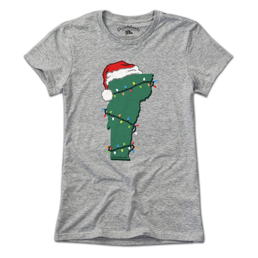 Santa Hat Vermont T-Shirt – Chowdaheadz