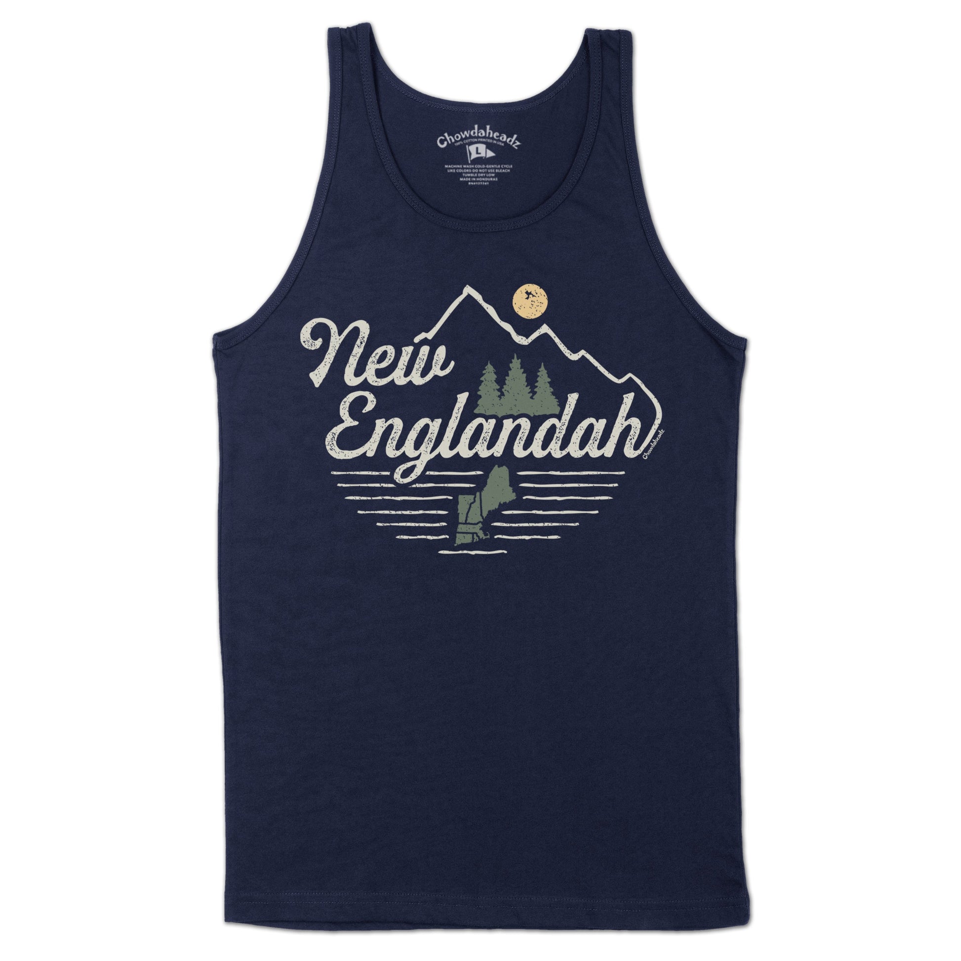 New Englandah Men's Tank Top - Chowdaheadz