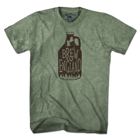 Brew England Growler T-Shirt - Chowdaheadz