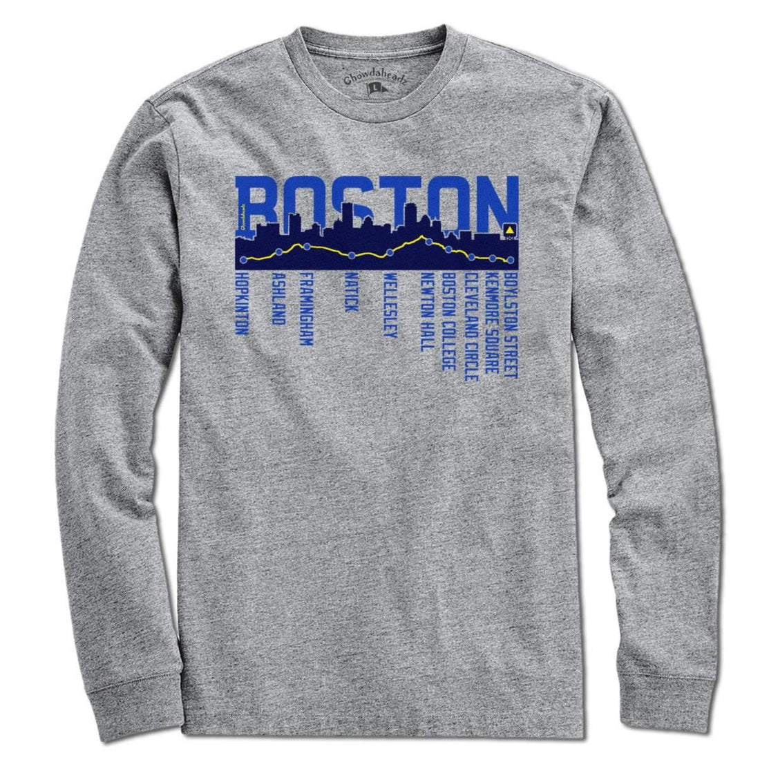 Teeshirtpalace Boston Skyline Fenway Baseball Sports Logo Women's T-Shirt