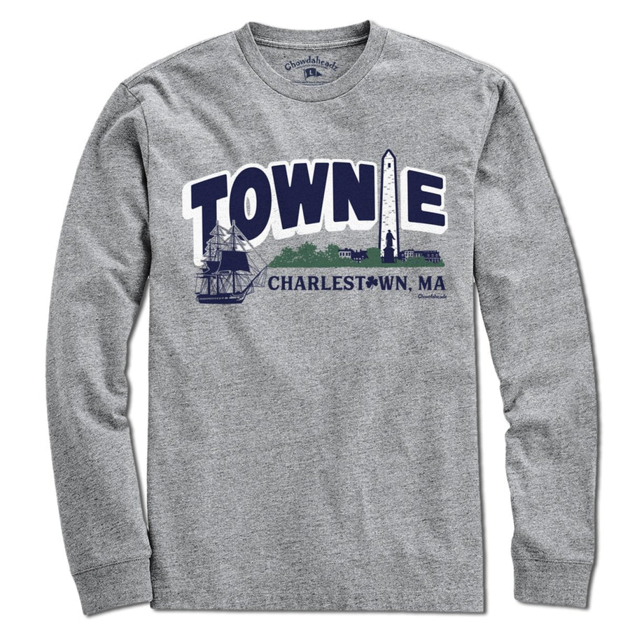 Chowdaheadz-T-Shirts Boston Townie Pride Long Sleeve T-Shirt