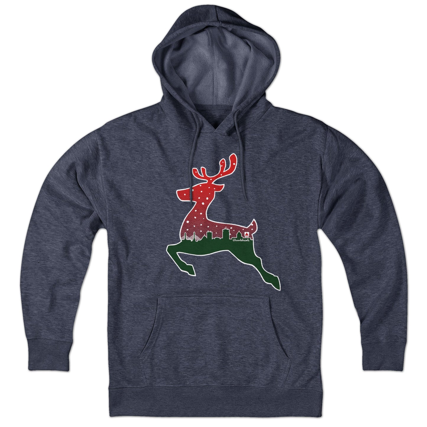 Boston Reindeer Skyline Hoodie - Chowdaheadz