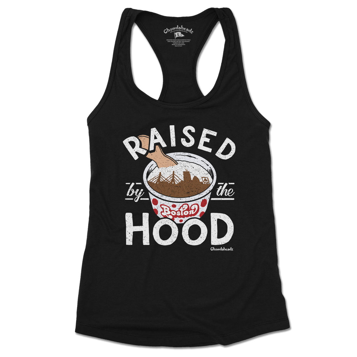 Raised by the Hood Women's Tank Top - Chowdaheadz