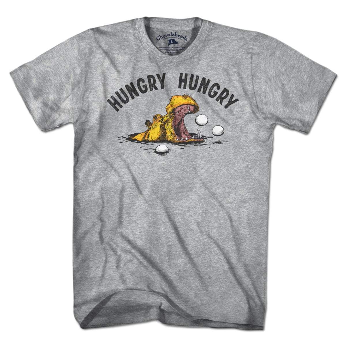 Hungry Hungry Hippo T-Shirt - Chowdaheadz