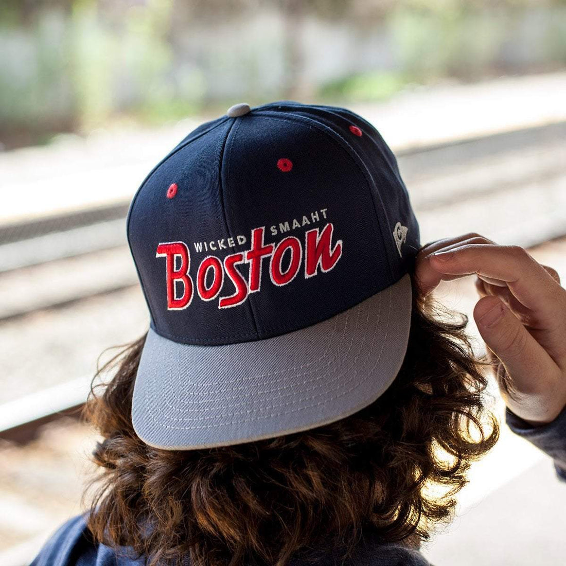 Boston Retrospect Two-Tone Snapback Hat