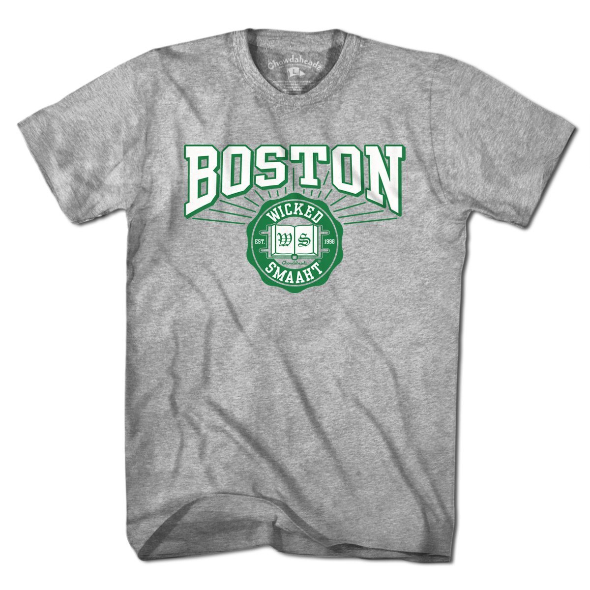 Boston Wicked Smaaht Seal T-Shirt - Chowdaheadz