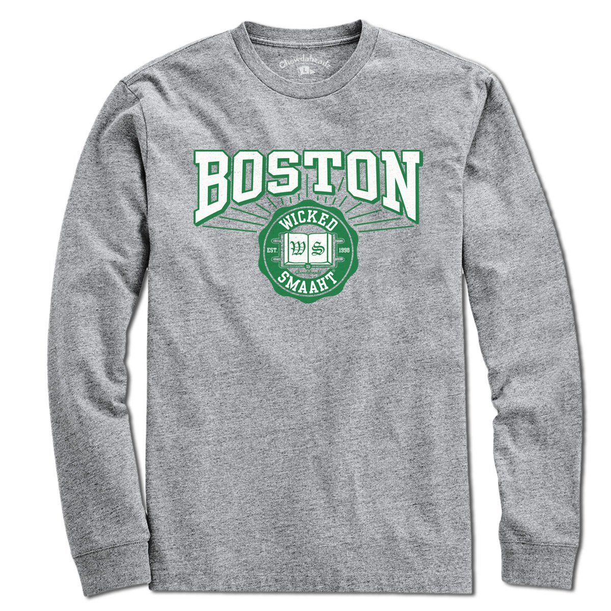 Boston Wicked Smaaht Seal T-Shirt - Chowdaheadz