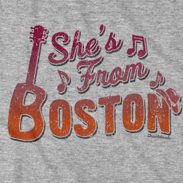 Chowdaheadz-T-Shirts Boston Fenway Sign T-Shirt T-Shirt / Gray / S